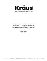 KRAUS KFF-1610CH Installation guide