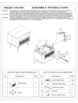Benjara BM281937 Operating instructions