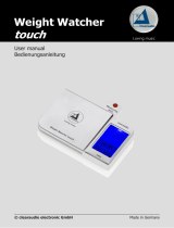 Clearaudio AC163 Weight Watcher Touch User manual