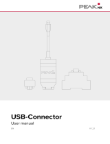 PEAKnx PNX21-10001 USB Connector User manual