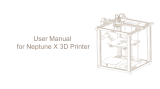 ELEGOO Neptune X 3D Printer User manual