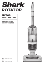 Shark NV500 Series Rotator Professional Lift Away XL Vacuum User manual