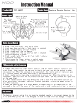 NQD 757-4WD29 Gesture Remote Control Car User manual