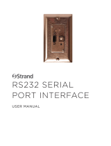 Strand RS232 Serial Port Interface User manual