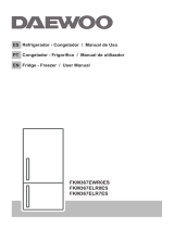 Daewoo FKM367ELR0ES Combi Fridge Freezer User manual