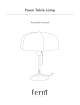 ferm LIVING Poem Table Lamp Assembly Manual