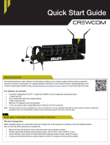 CREWCOM D0000220 Professional Wireless Intercom User guide