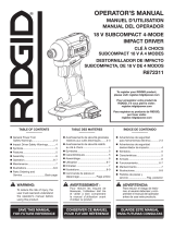 RIDGID R872311K User guide