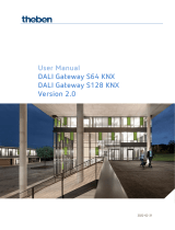 THEBEN DALI-Gateway S128 KNX User manual