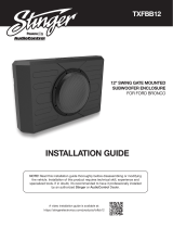 Stinger TXFBB12 Installation guide