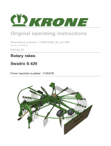 Krone BA Swadro S 420 (KS104-03) Operating instructions