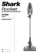 Shark UV380 Series Rocket Ultra-Light Vacuum User manual