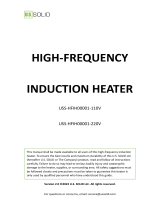 U S SOLID USS-HFIH00001-110V High-Frequency Induction Heater User manual