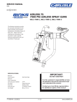 Carlisle Airless 75 Gun Owner's manual