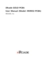 iiRCADE IRORO2-PCBA Gold PCBA User manual