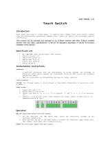 Hogar Controls HG-TS10 User manual