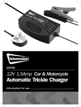 StreetWise SWTBC 2V 1.5Amp Car and Motorcycle Automatic Trickle Charger User manual