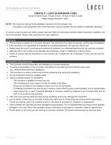 LUCCI 011458 Installation guide