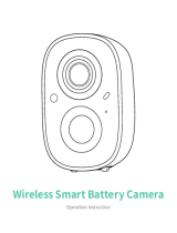 VICOHOME CG6 Wireless Smart Battery Camera Operating instructions