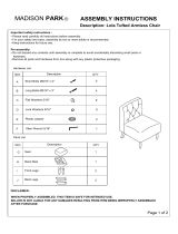 Madison Park FPF18-0107 Operating instructions