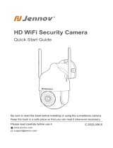 JENNOV 15493419 HD WiFi Security Camera User guide