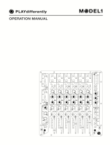 ALLEN HEATH PlayDifferently MODEL1 User manual