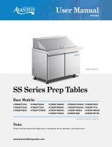 Avantco 178SSPT27HC SS Series Prep Tables User manual