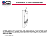 CCi CV-01 Remote Radio Interconnect Installation guide