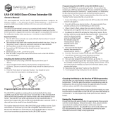 SafeGuard LRA-EXTX Door Chime Extender Owner's manual
