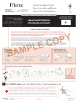 Pfister Marielle LG89-7MBY Specification and Owner Manual