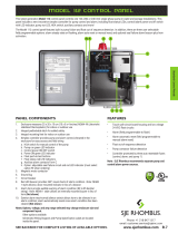 SJE RHOMBUS 112 Control Panel Operating instructions