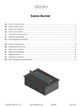 Planika Senso Bioethanol Burner Insert User manual