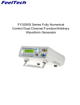 FeelTech FY3200S Series Fully Numerical Control Dual Channel Function-Arbitrary Waveform Generator User manual