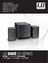 LD Systems DAVE 15 G3 User manual