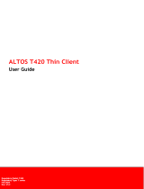 Altos t420 Thin Client User guide