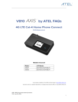 Atel V810T 4G LTE Cat-4 Home Phone Connect User manual