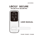 Lockly PGD 628W MB User manual
