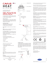 Cavius 3003 Heat Alarm User manual