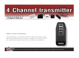 Velbus VMB4IRT 4 Channel Transmitter Operating instructions