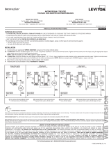 Leviton A5621-2R Instruction Sheet