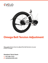Evelo Omega Belt Tension Adjustment Bike User guide