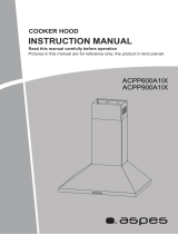 Aspes ACPP600A1IX Cooker Hood User manual
