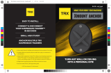 TRX "X Mount" Wall/Ceiling Anchor Point Owner's manual