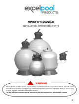 ExcelPool Products PG-5035 1.5 HP Pump and 22-Inch Sand Filter Owner's manual