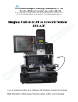 DING HUA TECHNOLOGY DH-A2E Full-Auto BGA Rework Station User manual