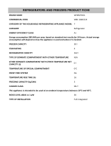 Whirlpool WBC 18BC21R Product information