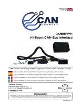 CAN CONNECT CANHBVW1 Hi-Beam CAN-Bus Interface User manual