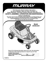 Simplicity 30" MID-ENGINE RIDER User manual