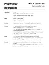 Simplicity Clean Sweep Twin Catcher User manual