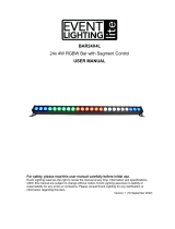 Event Lighting Lite BAR24X4L User manual